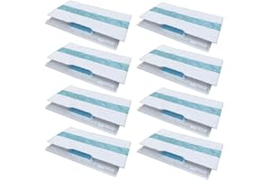 Donkivvy Paquete de 8 Almohadillas Reutilizables para aspiradora inalámbrica para Shark VM252 Vacmop Pro para Piso de Madera Dura, repuestos de Almohadilla de fregona al vacío