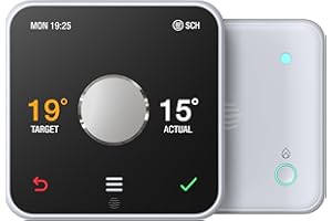 Hive Thermostat for Heating Control (Combi Boilers & Multizone Hubless), With OpenTherm, White, A Combi Boiler is Required