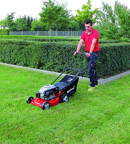 Einhell Benzin Rasenmäher GC-PM 46 (1,9 kW, 139 cm³, 46 cm Schnittbreite, 50 l Fangsack, empfohlen bis 1200 m²) - 6