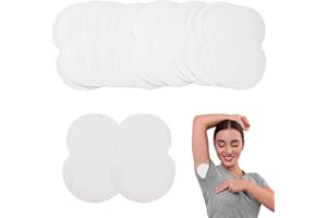 AETHERAURORA 120 Pezzi Assorbenti Ascellari, Cuscinetto Antisudore, Pastiglie Assorbi Sudore, Ascellare Assorbenti per Ascelle, Unisex Leggero e Traspirante Super Assorbente, per Magliette a Maniche Corte Polo