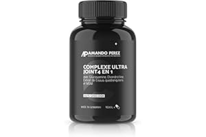 Vitabay Ultra Joint 4-in-1 Complex (90 gélules) • Gélules MSM à dosage élevé, avec glucosamine, chondroïtine & Cissus • Enhanced Active Ingredient Complex