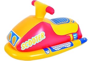 "Jilong, Figura hinchable Moto de agua"