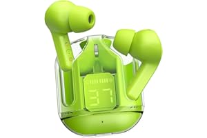 YELKUTT Cuffie Bluetooth, Auricolari Bluetooth 5.4 Stereo HiFi con 6 HD Mic, Cuffie Wireless 50 Ore LED Display, in Ear Cuffiette Bluetooth con Cancellazione Rumore, Cuffie Senza Fili IPX7 Impermeabile