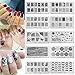 Bluelans® DIY Nail Art Image Stamp Stamping Plates Manicure Template (#19)