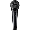 Shure PGA58 Dynamic Microphone - Handheld Mic for Vocals with Cardioid Pick-Up Pattern, Discrete On/Off Switch, 3-Pin XLR Connector, 15' XLR-to-QTR Cable, Stand Adapter and Zipper Pouch (PGA58-QTR-E)