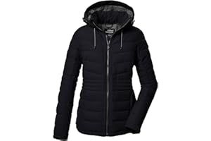 Killtec Damen Kow 10 Wmn Qltd Jckt Steppjacke/Jacke in Daunenoptik mit Kapuze