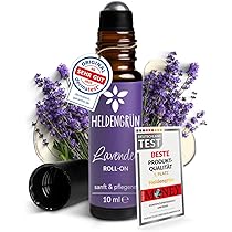 Heldengrün BIO Pfefferminzöl Roll-On - Naturreiner Kopfklar Roller Bei Kopfschmerzen