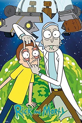 GB eye LTD, Rick and Morty, Ship, Maxi Poster, 61 x 91,5 cm