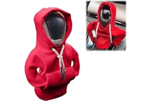 Guxisa Sweat Pommeau de Vitesse,Voiture Sweat à Capuche Pour Drôle Pommeau De Levier Vitesse, Pommeau Levier Vitesse Accessoire Pour Décoration De Intérieures Voiture