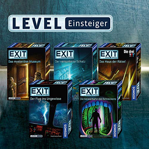 KOSMOS 691769 EXIT - Das Spiel - Der Flug ins Ungewisse, Level: Einsteiger, Escape Room Spiel - 4
