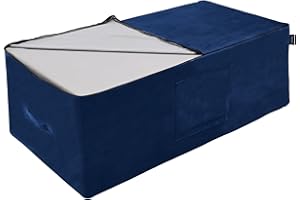 Loft 25 Fold Out Z Bed Mattress | Portable Single or Double Chair Sofa | For Living Room & Bedroom | Great For Sleepover & Guests | Durable & Comfy | With Storage Bag (Double, Velour Navy)