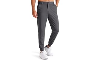 Libin Pantalon de Golf Homme Stretch Slim Golf Pantalon de Sport Jogger Travail Décontracté Pants avec Poches
