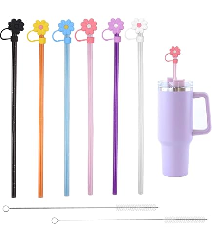 Coperchi Per Cannucce A Fiocco In Silicone — 3 Pezzi, Compatibili Con Tazze Stanley 30/40 Oz E Cannucce Da 10 Mm