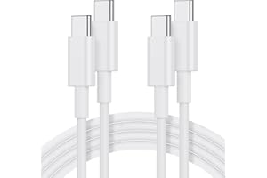 Ofuca USB C to USB C Charger Cable, 60W 2PACK1.8M Type C Charger Fast Charging USBC Cable Compatible with iPhone 17 16 15 Pro, Samsung S24/S23, iPad Pro/Air, MacBook Pro 2020