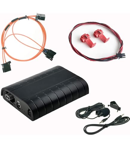 Module Bluetooth Mr12Volt Pour Audi A4 A6 A8 Q7 Avec MMI 2G – Appels Mains Libres, Audio Streaming