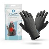 DOLCCIA Arthritis Compression Gloves - Hand Pain Relief &amp; Osteoarthritis - Improve Swelling &amp; Circulation - 1 Pair Women &amp; Me