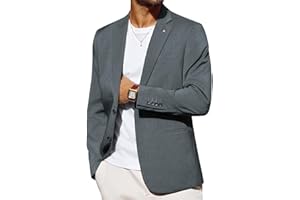 PJ PAUL JONES Sakko Herren Sportlich Regular Fit 2 Knöpfe Freizeit Blazer Business Anzugjacke