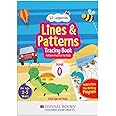 Oswaal Lil Legends Lines & Patterns Tracing Book for Kids | Level 0 Pre-Writing Practice to Build Pencil Control & Fine Motor Skills | Ideal for Ages 2–3 Years | Early Learning Activity Book