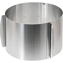 Set Di 2 Spatole Professionali Per Torte - Lame Acciaio Inox 15cm E 20cm Per Glassa E Decorazioni