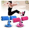 Pravyta Adjustable Sit-Up Bar With Foam Handle and Rubber Suction Seat Up Fitness Equipment Sit-ups and Push-ups Assistant Device For Weight Lose Gym Workout Abdominal Curl Exercise Work Out Trainer (Pack of 1)