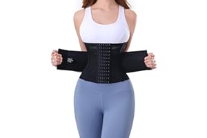 PQWEUU Ceinture de Sudation Waist Trainer Corset Minceur Ventre Plat Gaine Sport Ceinture Amincissante Taille Formateur Abdominale pour Hommes et Femmes