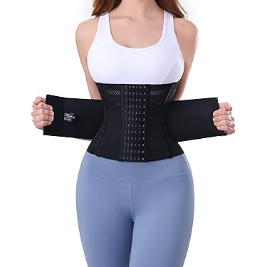 Ceinture Abdominale De Sudation Néoprène Noir - Perte De Poids Sport
