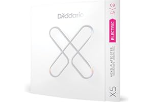 D'Addario Corde rivestite XS Nickel per chitarra elettrica, scalatura Super Light 09-42