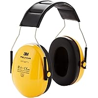 3M Peltor Optime I, H510AC1, Ear Muffs Headband, Lightweight Ear defenders, Hearing Protection reduces noise level by up to 2