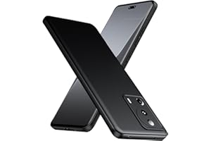 TesRank Funda Xiaomi 13 Lite, Carcasa TPU Suave Fundas para Xiaomi 13 Lite Flexible [Resistente a arañazos] [Ultrafina Ligero]-Negro