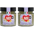Black Milk Pistachio Cream Spread 230g - Made In Italy - Bake or Spread - Gluten Free - Two Jars