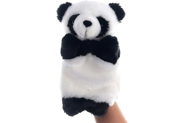 LOMTRATS Marionnettes à Main Animaux en Peluche Jouets pour Faire Semblant de Jouer imaginatif Cadeaux de Narration pour Les Enfants