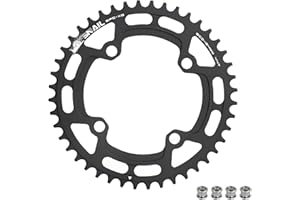 BESNIN Bike Chainring 104 BCD 30T 32T 34T 36T 38T 40T 42T 44T 46T 48T 50T 52T Round Narrow Wide Single Chain Ring for 7 8 9 10 11 12 Speed MTB BMX Road Bike