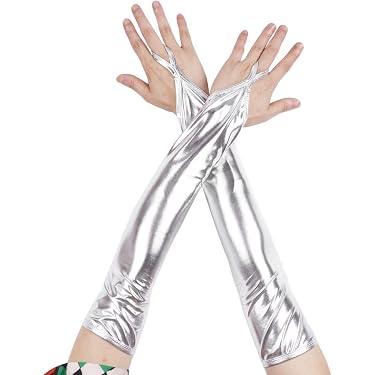 BESTOYARD Halloween Handschuhe Mit Langen Fingernägeln – Schwarz, 1 Paar, Für Kostümparty