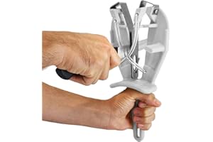 Bobet Aiguiseur SHARP'EASY Affûteur Manuel Couteaux de cuisine - Redresse et entretient les lames (Blanc)