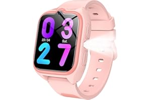 IOWODO Kinder Smartwatch 2025 | Uhr mit 4G Funktionen & SOS-Notruf | LBS+WLAN+GPS-Tracker | 800mAh 5-Tage Akku | wasserdicht IP67 | Schulmodus & Lernspiele | Für Kinder 5-12 Jahre