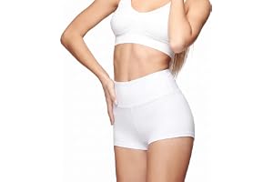 DiULi Gymshorts för kvinnor hög midja magkontroll scrunch rumpa, 4-vägs stretch fukttransporterande yogashorts, anti-skavning