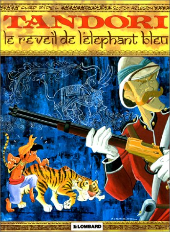 couverture de : Tandori le r&eacute;veil de l'&eacute;l&eacute;phant bleu.