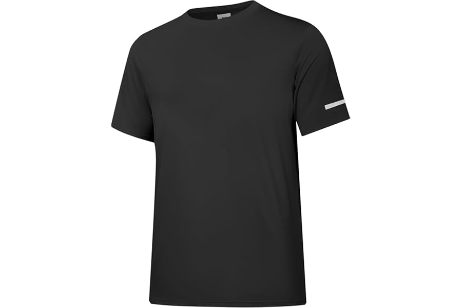 Men's Rash Guard UPF 50+ Sun Protection Short/Long Sleeve T-Shirts Lightweight Quick Dry SPF UV Swim Shirt