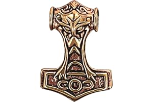 KISS OF LEATHER Marteau de Thor Pendentif en bronze N ° 76