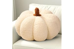 Wapasezyar Poduszka dyniowa, pluszowa poduszka dekoracyjna w dyni, na jesień, poduszka z pompką, poduszka na Halloween, prezent urodzinowy, poduszka do siedzenia, poduszka ozdobna do pokoju