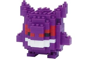 Nanoblock NBPM007 Pokemon Gengar, Colourful, Bandai, Ectoplasma