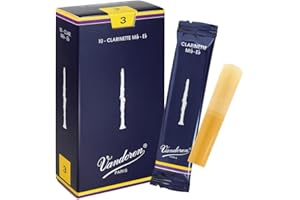 Vandoren Traditionnelles Boite de 10 Anches Clarinette Mib n.3