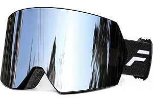 FMY Ski Goggles for Men Women & Youth - Anti Fog UV400 Protection Snowboard Snow Skiing Goggles for Adult