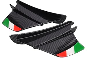 Nonuin Moto Winglet Ala Aerodinamica Kit Spoiler per Ducati 899 959 1198 1198S 1199 1299 per Panigale V4 V4S V4R V2 per Supersport S Accessori per Moto (Colore : 6)