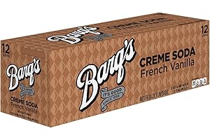 BUG'S PANTRY Barqs Root Beer French Vanilla 355 ml (Pack of 12) USA