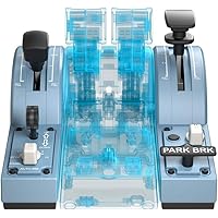 Thrustmaster TCA Quadrant Add-On Airbus Edition: Ergonomic replica of the Airbus throttle quadrant -Compatible with PC