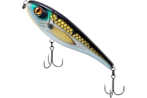 Dr.Fish Pike Fishing Lure Jerkbait Wobbler 155mm/76g Lure for Pike Predator Fish Glide Bait Loud Rattle Wobbler Freshwater Saltwater