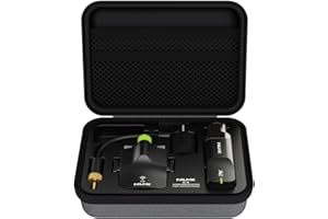 NUX Sistema inalámbrico B-6 de saxofón con estuche de carga, rango de funcionamiento de 20 metros, audio de alta resolución de 24 bits/44.1 kHz, micrófono inalámbrico de saxofón de 2.4 GHz