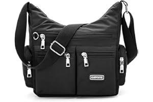 NOTAG Torby crossbody dla kobiet na co dzień z wieloma kieszeniami torebka na ramię wodoodporna nylonowa torba kurierska