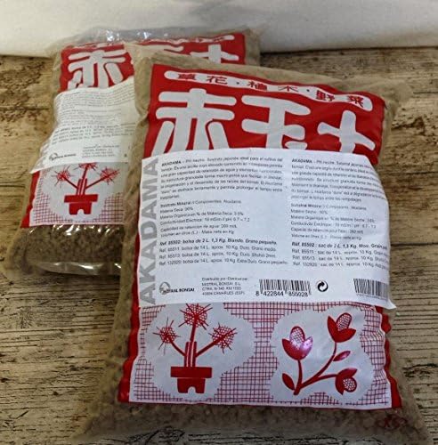 Premium Soil Akadama for Bonsai 2 Litre Portes Free